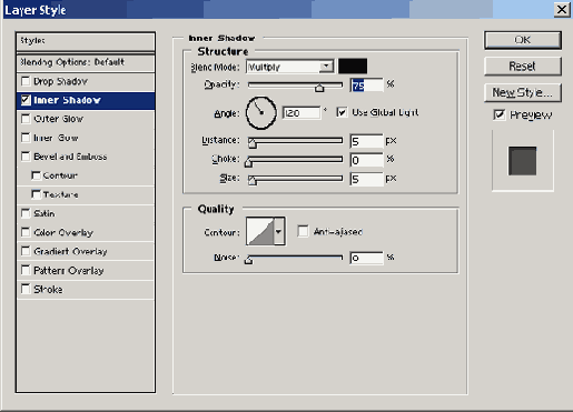    Add Layer Style